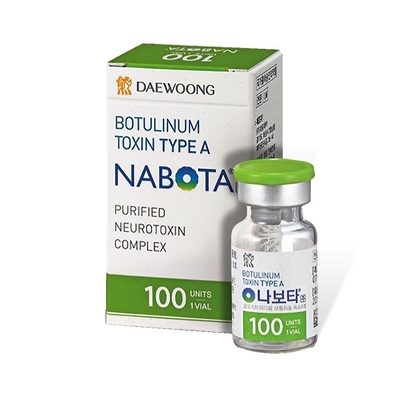 Nabota 100U Botulinum Toxin Injection สำหรับการรักษาริ้วรอยบนใบหน้า ฟื้นฟูผิว