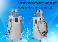 Cavi + Lipolaser + Rf + Vacuum Cryolipolysis Slimming Machine For Body / Face